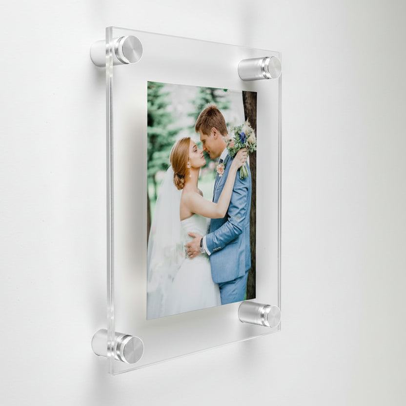 Double-layered Acrylic Frameless Frames