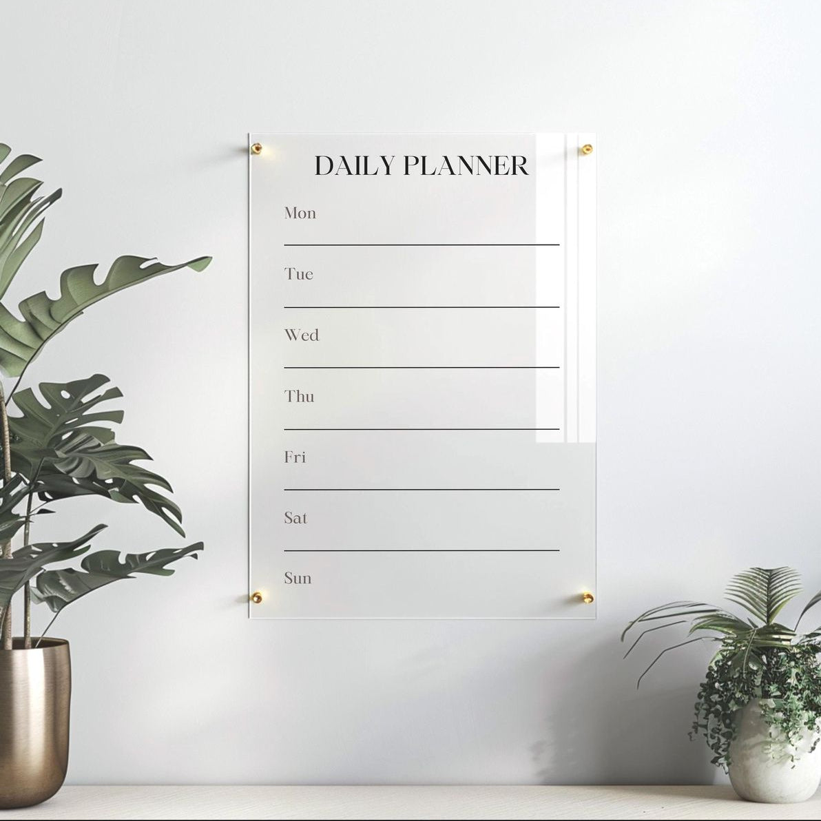 Acrylic Vision Planners