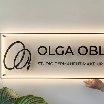 LED Acrylic Business sign