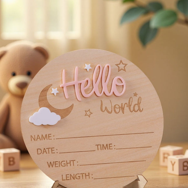 13cm Baby Milestones Discs