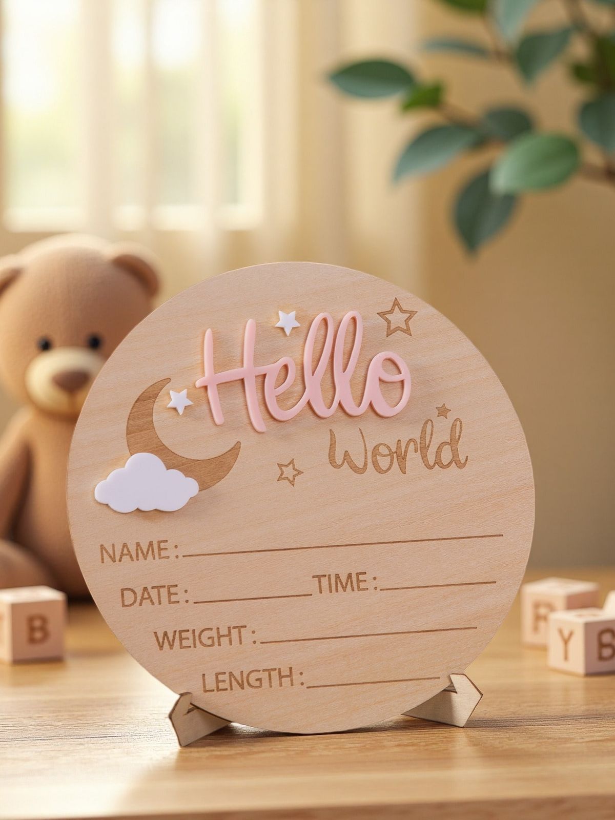 13cm Baby Milestones Discs