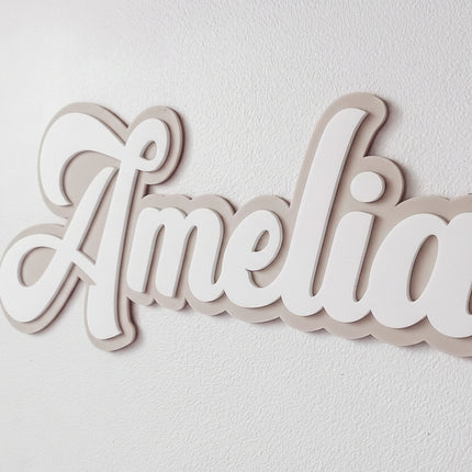 Kid’s Room Acrylic Name Signs