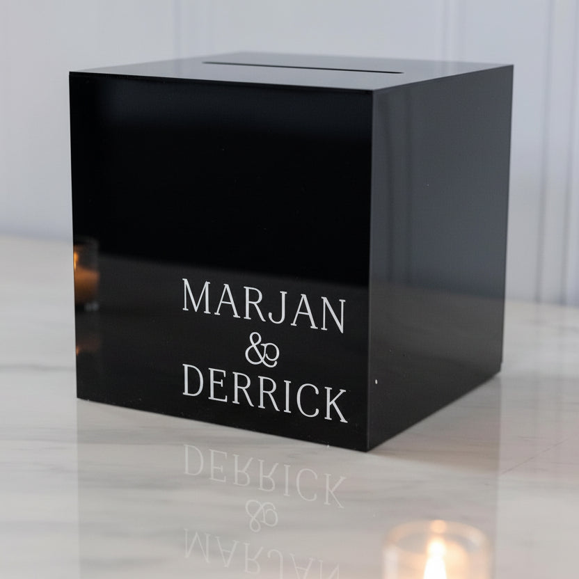 Acrylic Wedding Boxes