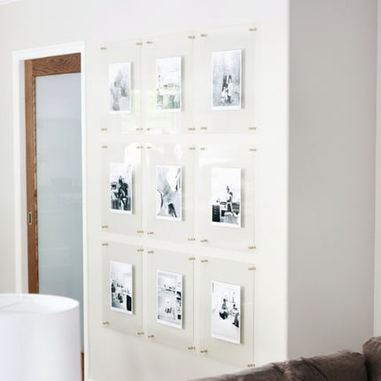 Double-layered Acrylic Frameless Frames