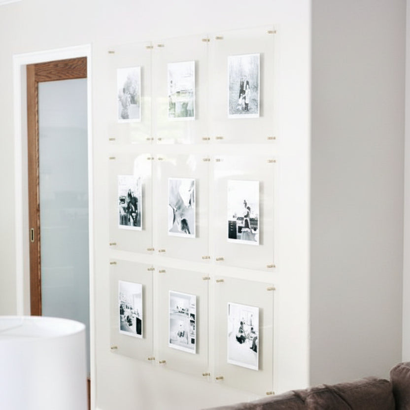 Double-layered Acrylic Frameless Frames