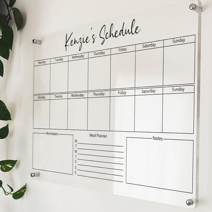 Acrylic Vision Planners