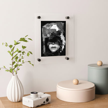 Single-layered UV Printed Acrylic Frameless Frames
