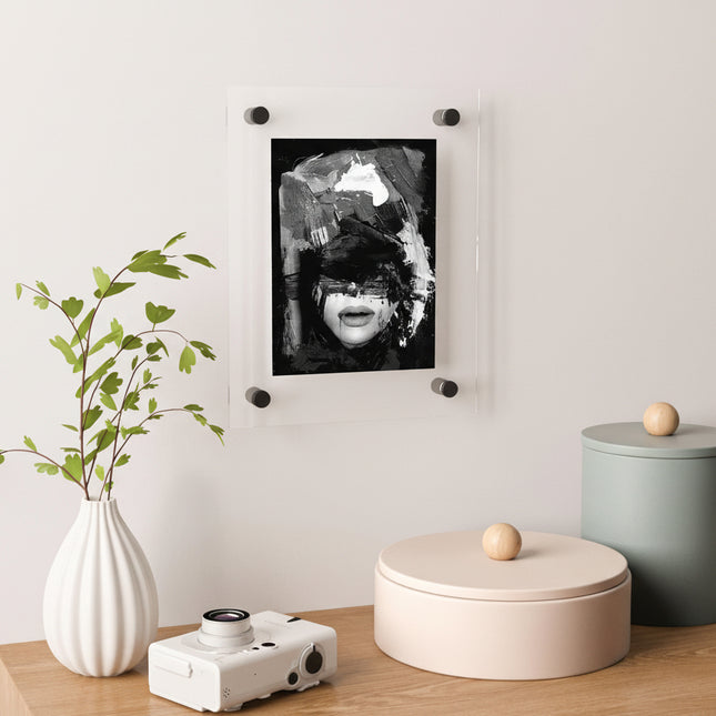 Single-layered UV Printed Acrylic Frameless Frames