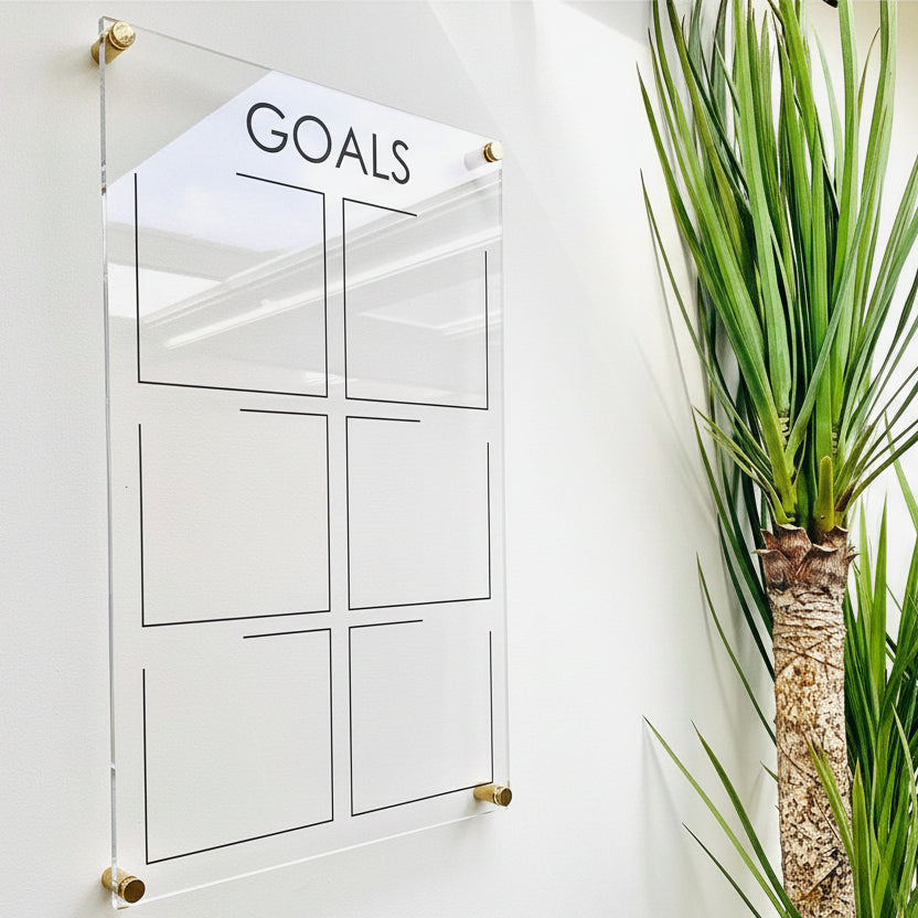 Acrylic Vision Planners