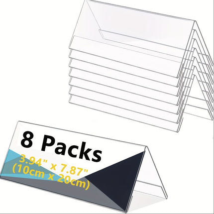 Acrylic Buffet Tags