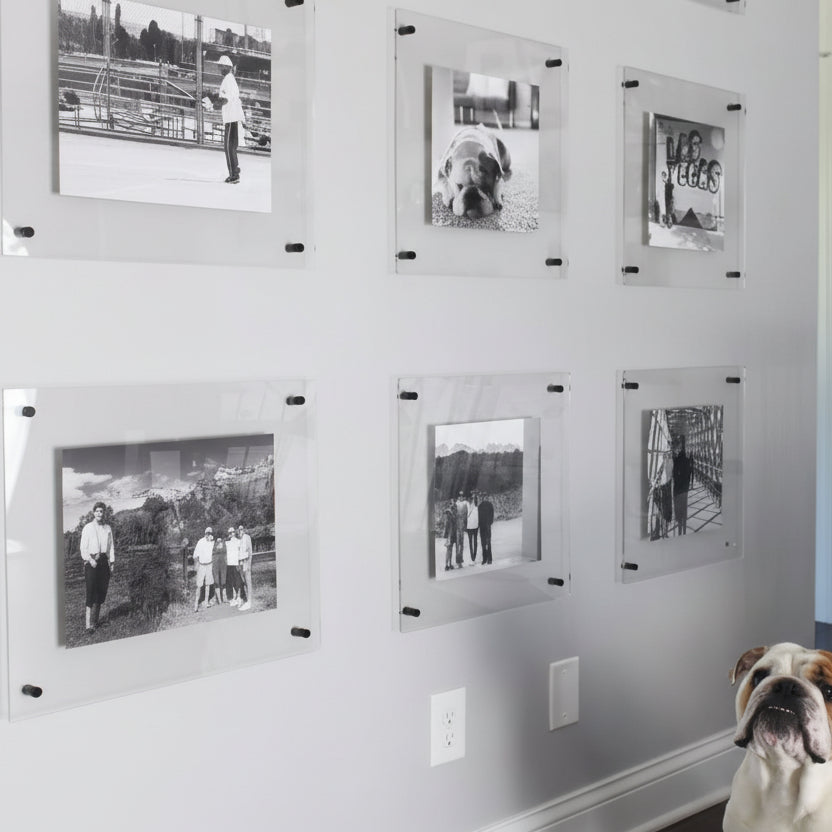 Double-layered Acrylic Frameless Frames