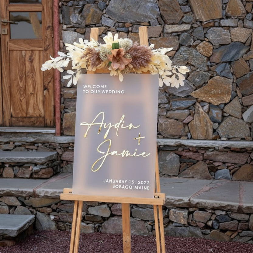 Acrylic Welcome Signage