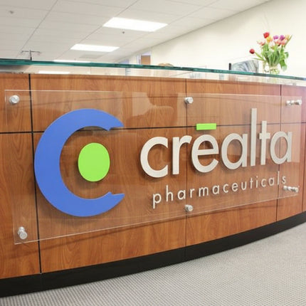 Acrylic Reception Desk Signs
