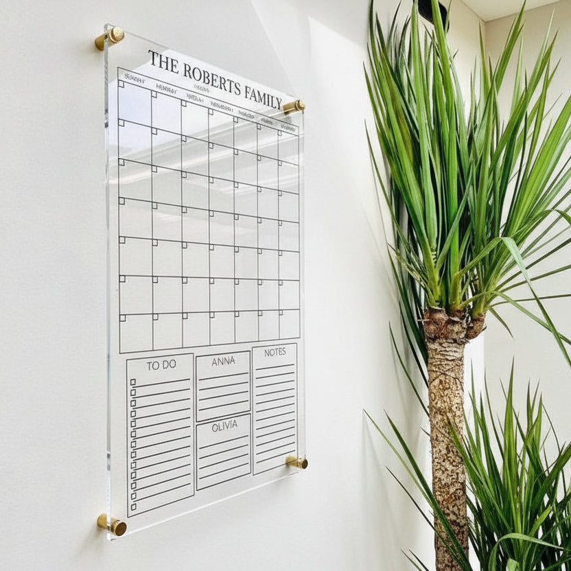 Acrylic Vision Planners