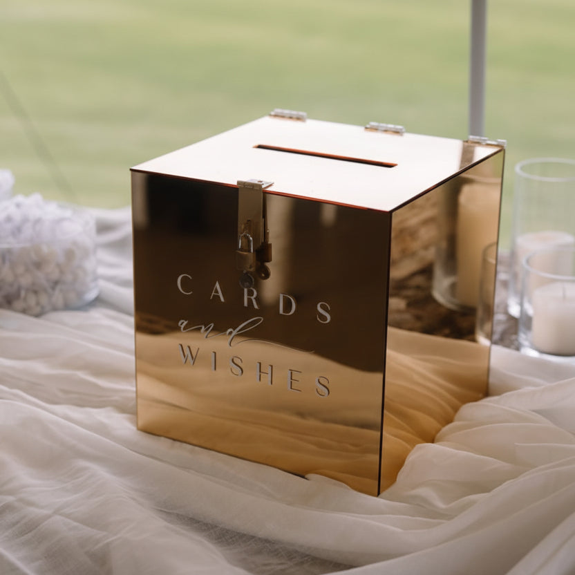 Acrylic Wedding Boxes