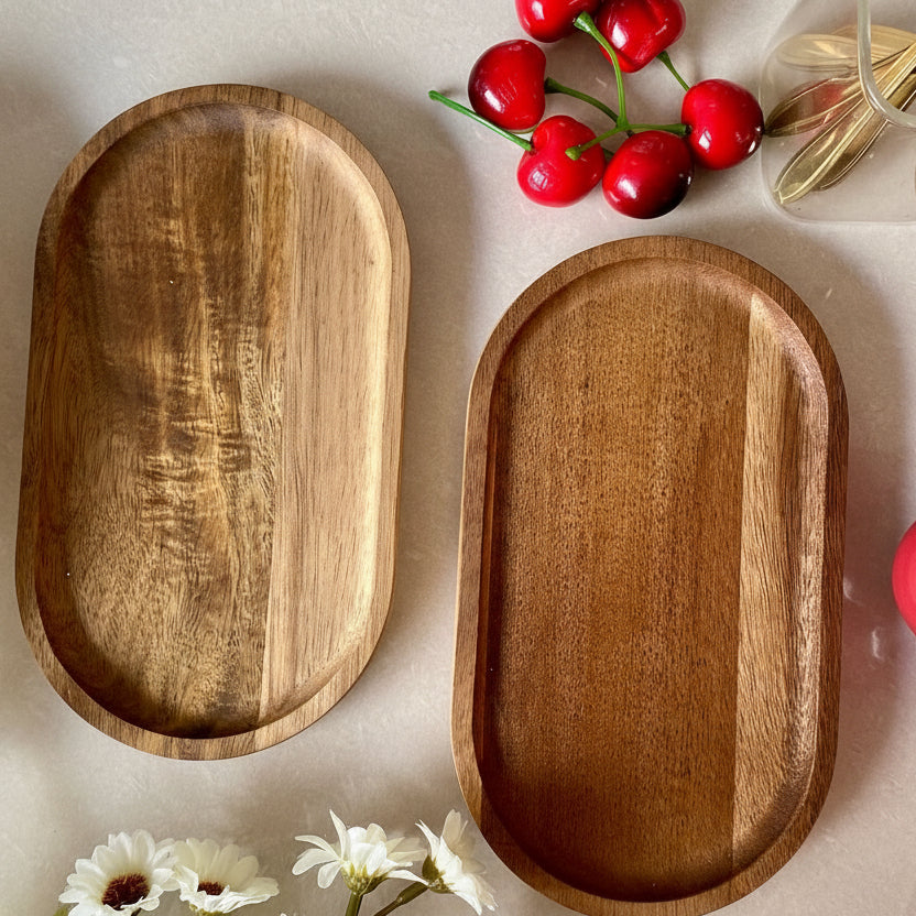 Wooden Multi-functional Trays