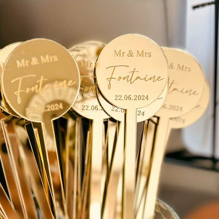 Acrylic Drink Tags & Stirrers