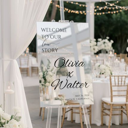 Acrylic Welcome Signage