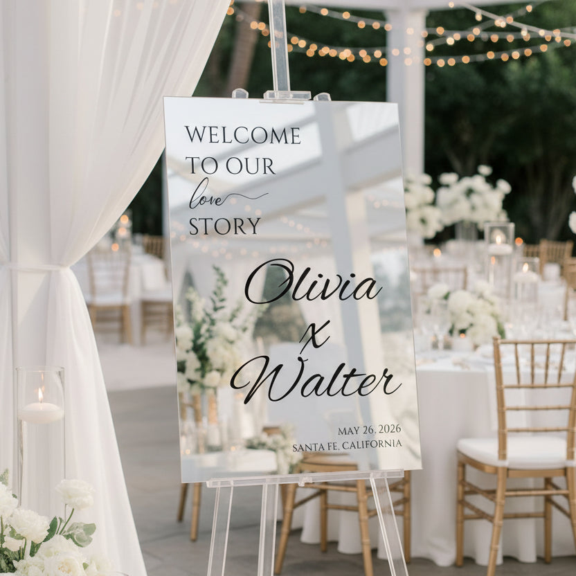 Acrylic Welcome Signage