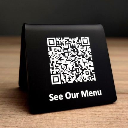 Acrylic Buffet Tags