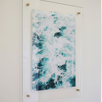 Single-layered UV Printed Acrylic Frameless Frames