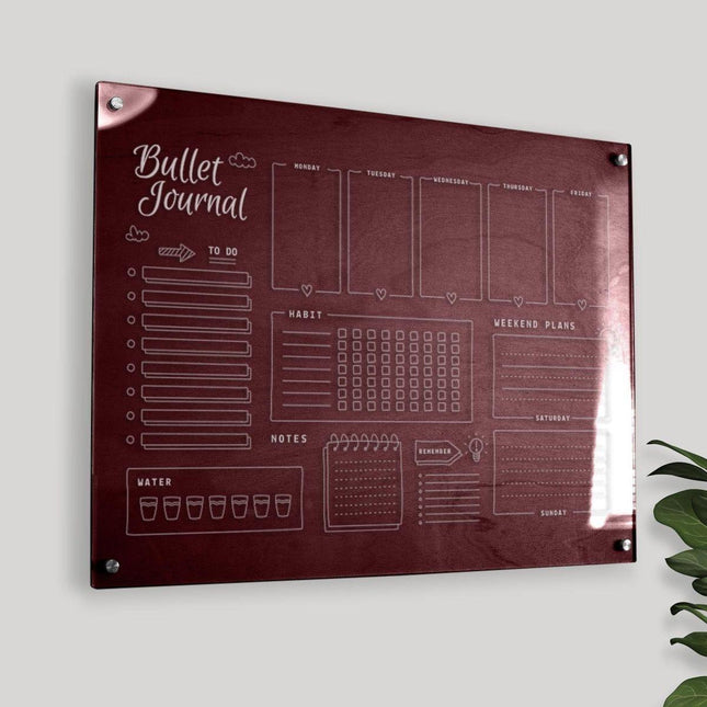 Double Layered Acrylic Planner