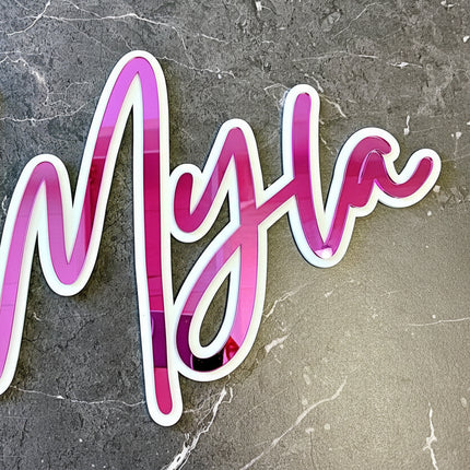 Kid’s Room Acrylic Name Signs