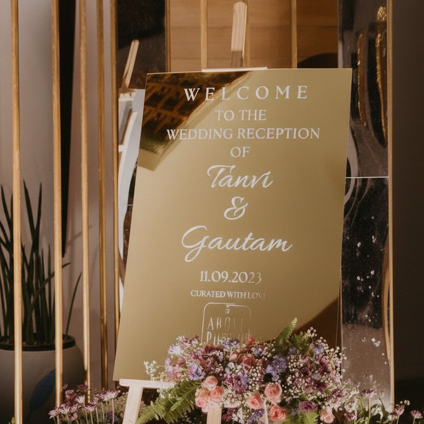 Acrylic Welcome Signage