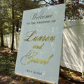 Acrylic Welcome Signage