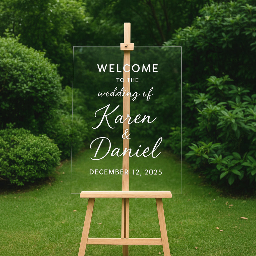 Acrylic Welcome Signage