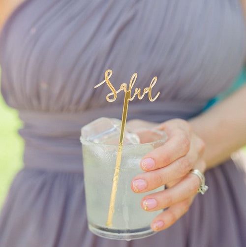 Acrylic Drink Tags & Stirrers