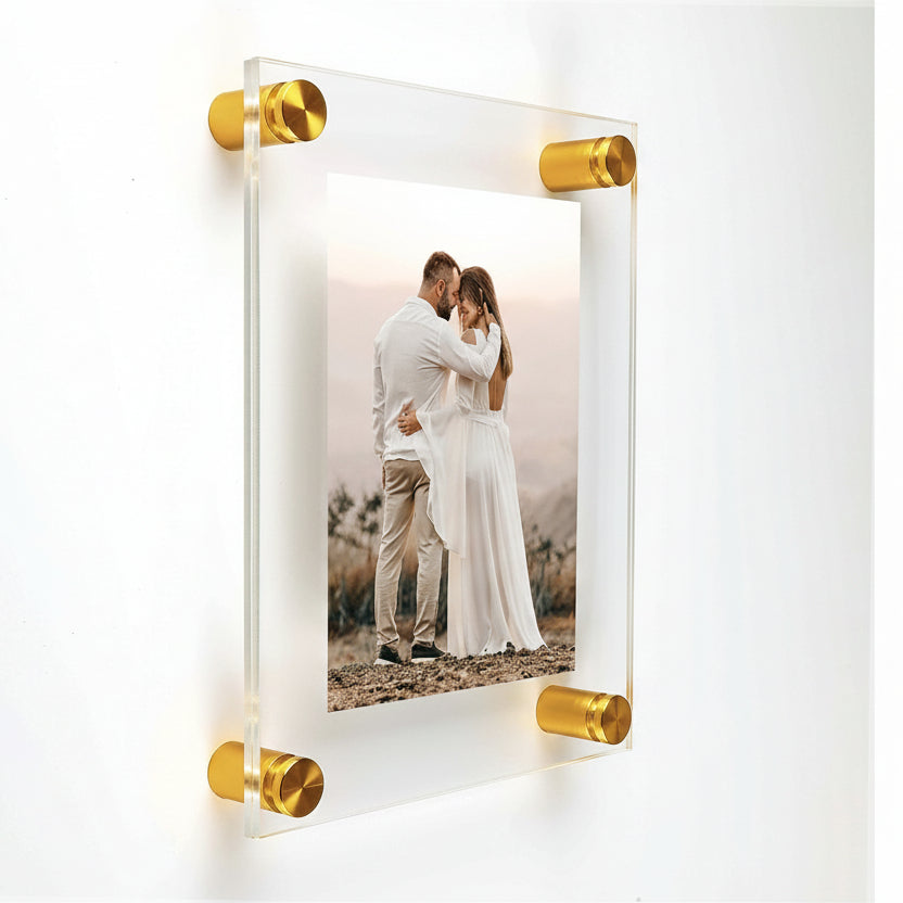 Double-layered Acrylic Frameless Frames