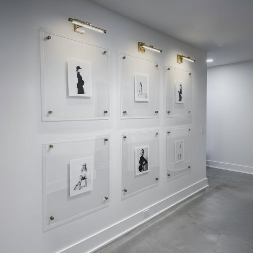 Double-layered Acrylic Frameless Frames