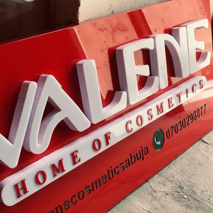 3D Backlit Outdoor Sign