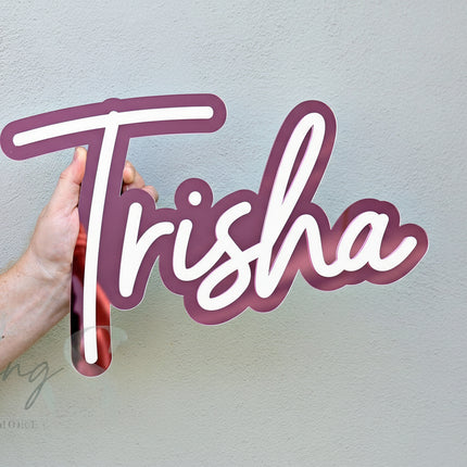 Kid’s Room Acrylic Name Signs