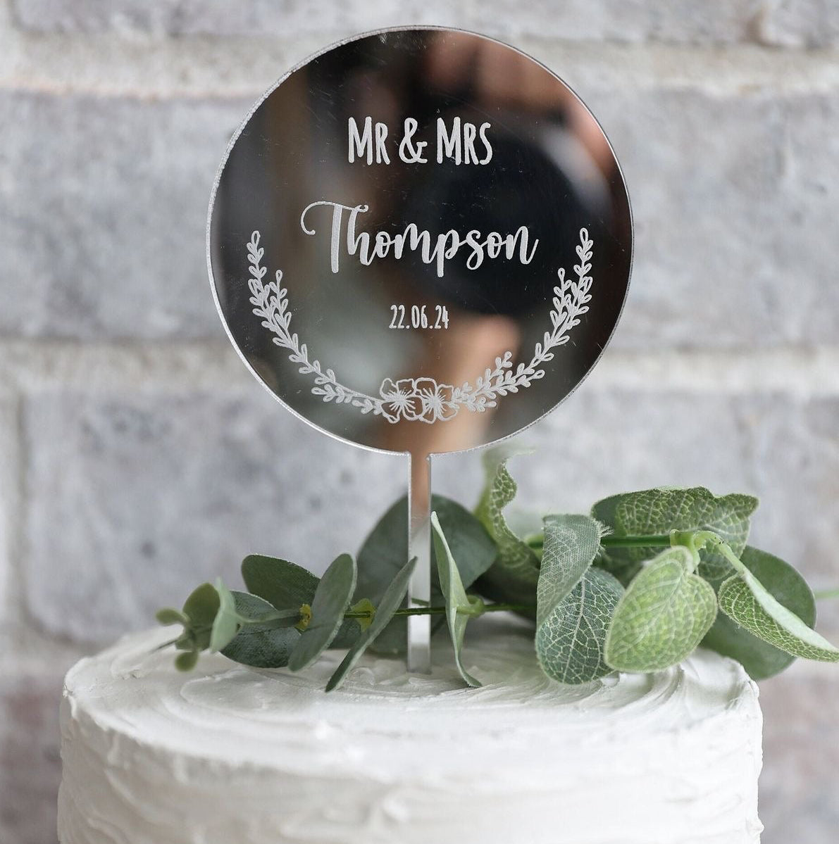 Custom Acrylic Cake Toppers