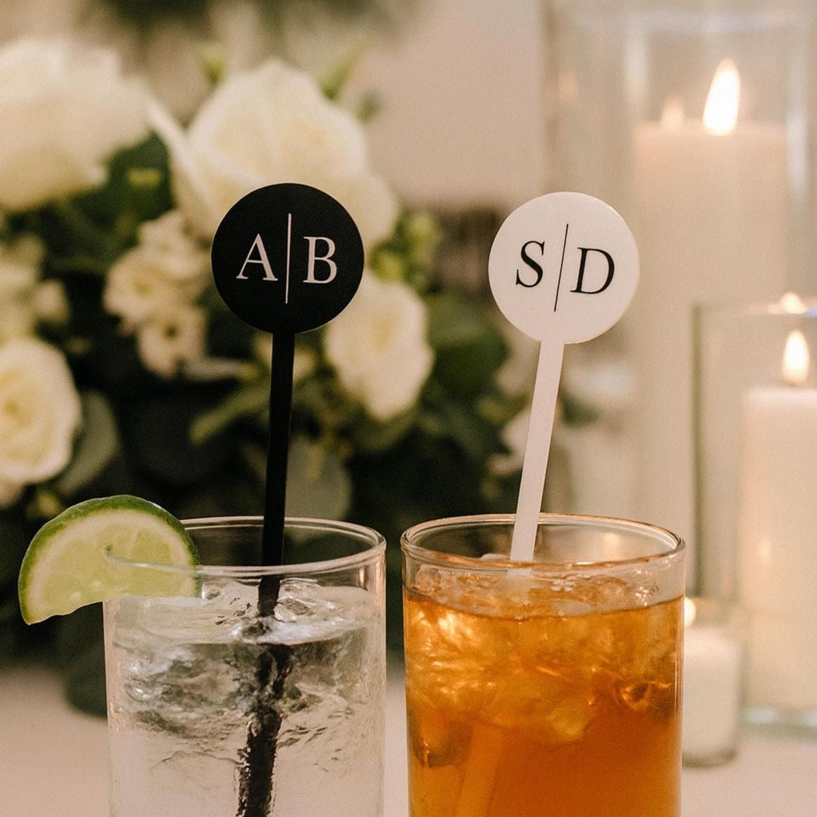 Acrylic Drink Tags & Stirrers