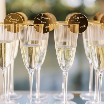 Acrylic Drink Tags & Stirrers