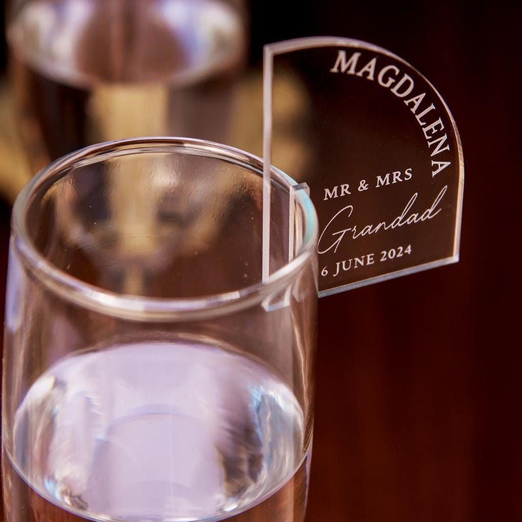 Acrylic Drink Tags & Stirrers