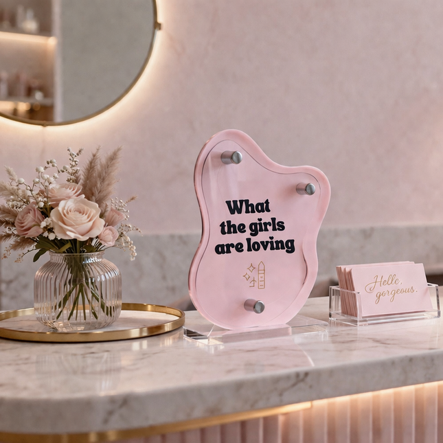 Double - layered Event Signage
