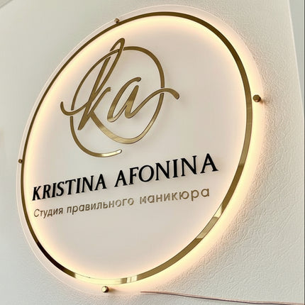 LED Acrylic Business sign