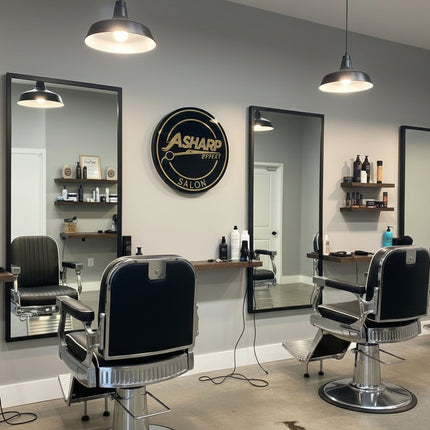 2D Business Sign with Background