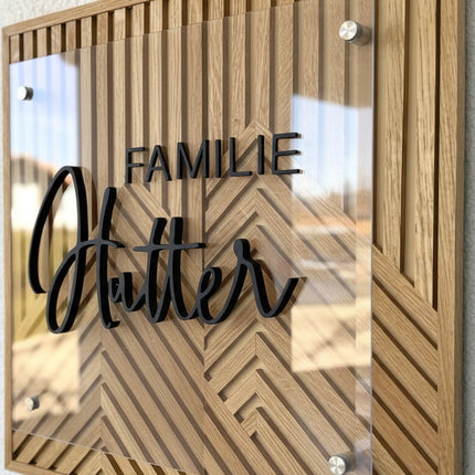 Acrylic Reception Desk Signs