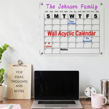 Acrylic Vision Planners