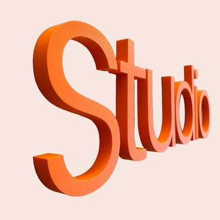 Flat-Cut Letters