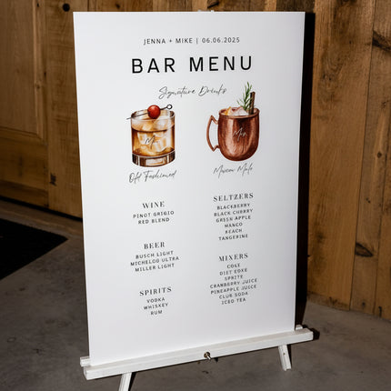Acrylic Sign Without Stand