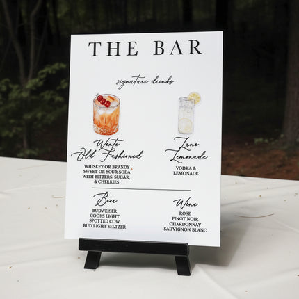 Acrylic Sign Without Stand