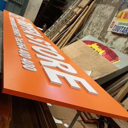 3D Backlit Outdoor Sign
