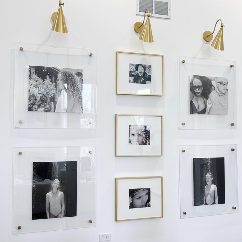 Double-layered Acrylic Frameless Frames