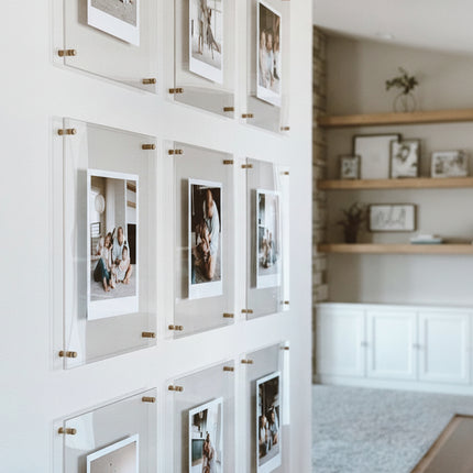 Double-layered Acrylic Frameless Frames